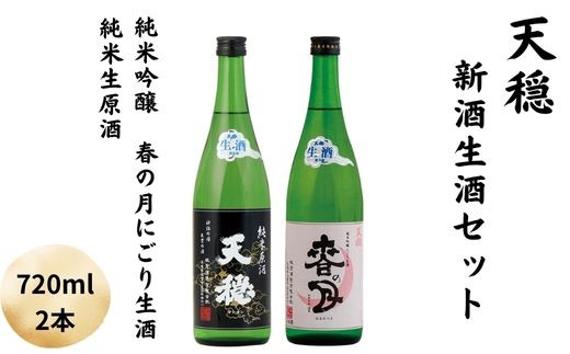 天穏  出雲  新酒生酒セット【1_2-087】