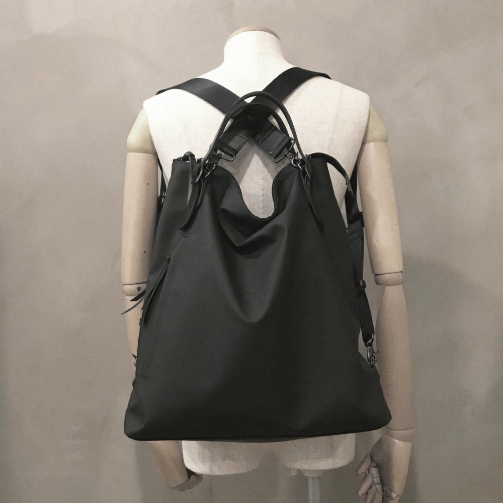 【-LESS PREVAIL】Matte　トートリュック　Ｌ　PSTB-2002（ブラック）