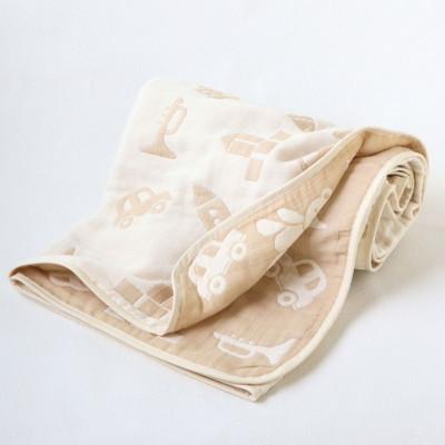 ふるさと納税 泉佐野市 【babybear】泉州南部織 6重ガーゼハーフケット(ベージュ)　010B1074 |  | 01