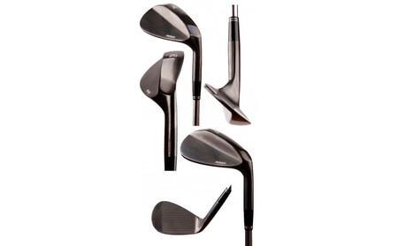 日本国産 広田ゴルフ ハンドメイド フォージド ウェッジ トリプルバウンス 黒染め 旧溝 58° NS PRO 950GH - S スチールシャフト