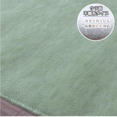 ふるさと納税 和泉市 【4.5畳】お子様やペットと暮らすご家庭の快適カーペット グリーン(エミリア4.5畳GR) |  | 01