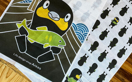 【日田のかわいいキャラクター】ご当地手ぬぐい5種セット 日田市 てぬぐい タオル タペストリー[ARAC021]