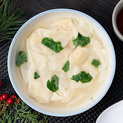 ふるさと納税 茨木市 《約8人前》藤熊　お魚すり身ワンタン【スープ付き】4パック入り　レンチン簡単調理　 |  | 02