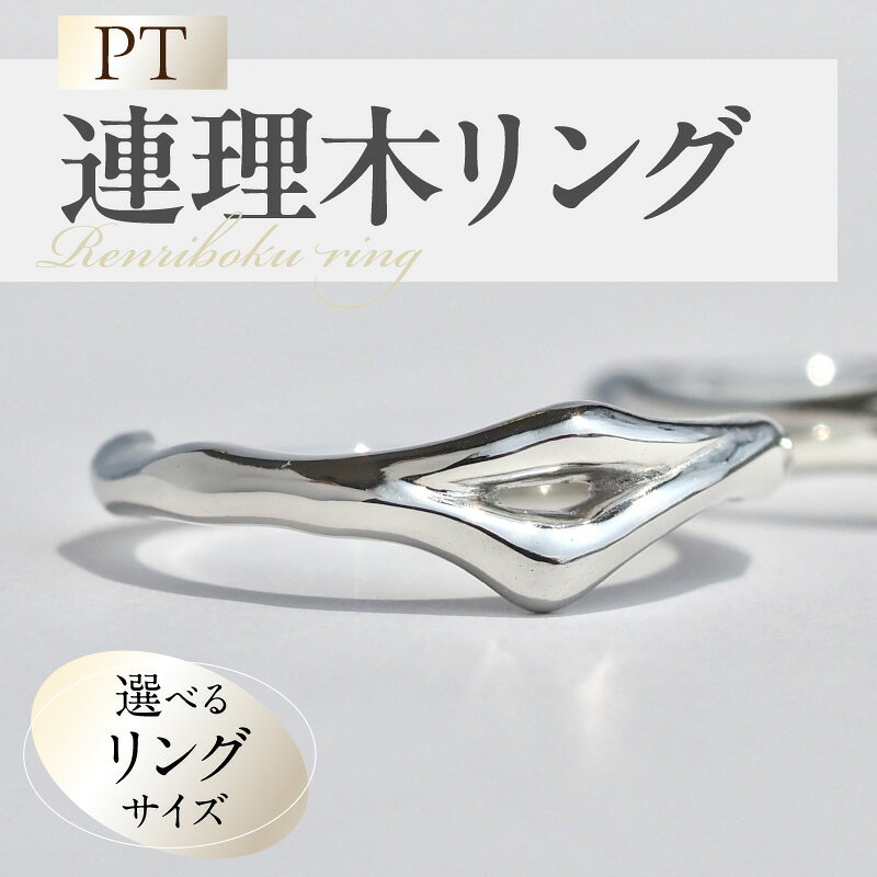 【ふるさと納税】PT900 連理木 リング 1.8mm-5.3mm幅 選べる サイズ 6号 ～ 15号 鏡面仕上げ ファッションリング ペアリング 夫婦和合 縁結び 吉兆 ご神木 アクセサリー ギフト用 プラチナ 指輪 愛知県小牧市 送料無料