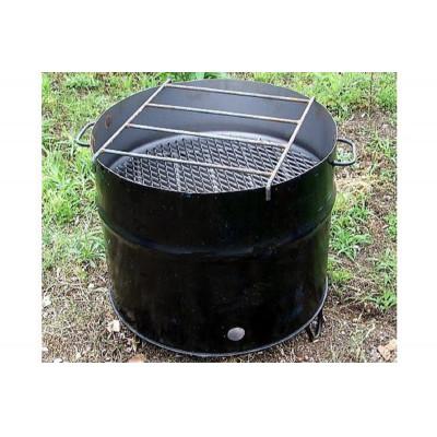 ふるさと納税 行橋市 ドラム缶バーベキューコンロ丸型・3点セット(丸網、丸鉄板付き) BP-005 |  | 01
