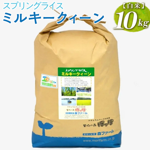 スプリングライス ミルキークィーン (白米)10kg ※着日指定不可 | 米 こめ コメ ご飯 白米 単一米 国産 茨城県産 _BI23
