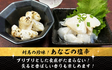 べっぴんあなご の 塩辛 ４本セット《対馬市》【桐谷商店】 オリーブオイルで食べる 新鮮 しおから アテ おつまみ 焼酎 日本酒 ビール 晩酌 珍味[WAQ007] コダワリ塩辛 こだわり塩辛 おすす