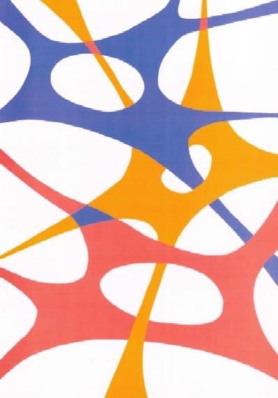 【京都工芸染匠協同組合】石川さゆりさんデビュー50周年記念 コンペ特別賞受賞 付下げ着尺【C】「伝統から未来へ：モダンと京友禅」