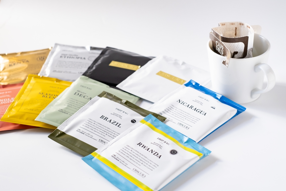 OBSCURAのDrip Bag 10種セット（50個入り）