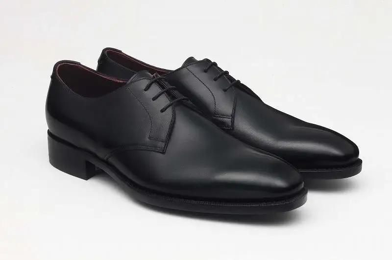 革靴 3アイレットダービー（ハンドソーンウェルテッド製法／博多製造） 23cm