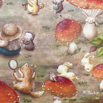 ふるさと納税 糸島市 絵画「リトリト森は大騒ぎ」 糸島市/工房はーべすと アート インテリア[AYA062] |  | 02
