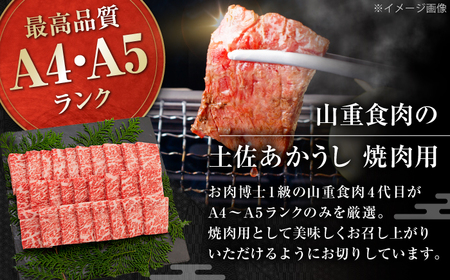 土佐あかうし　焼肉 約200g / やわらか ヘルシー うま味凝縮 【(有)山重食肉】[ATAP180]