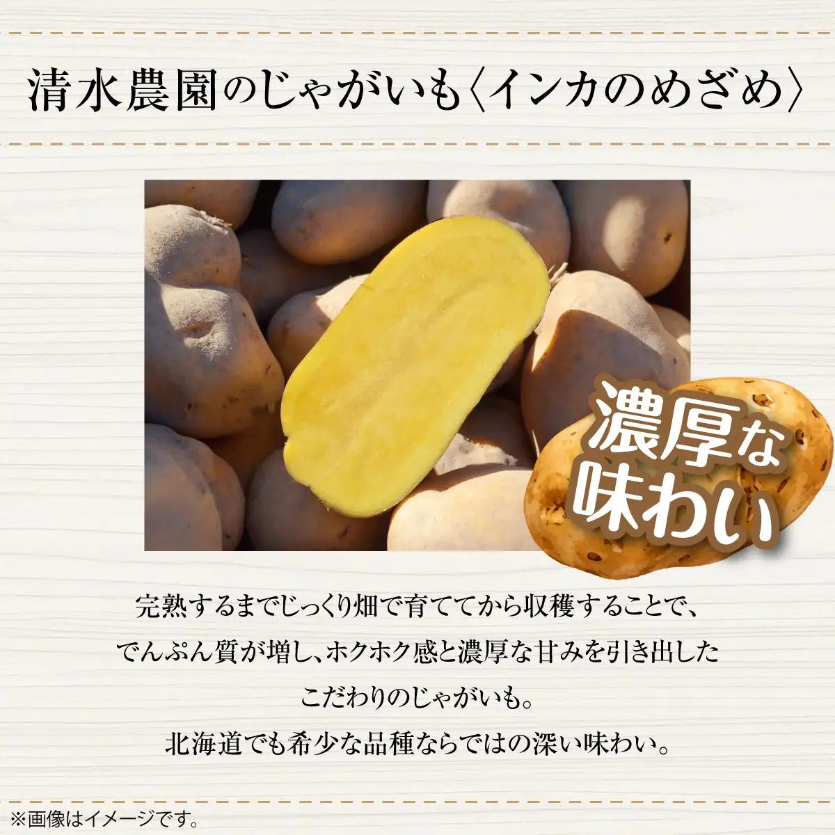 【先行予約】幻のじゃがいも インカのめざめ 約8kg 北海道壮瞥町産 8月下旬頃よりお届け  SBTO002