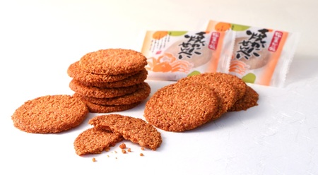 宝製菓の焼きかにせんべい ( お菓子 和菓子 蟹 せんべい )
