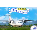 【ふるさと納税】但馬空港見せちゃいますツアー（平日・大人2名様分）【今年度開催：11月8日まで】【 体験チケット 空港ツアー 空港の裏側 対空通信室 殊車両車庫 施設 機材 仕事内容 】受付期間：～10月20日(日)まで