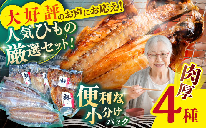 
平戸自慢のひもの　あじ・さばセット 【篠崎海産物店】 [KAD185]
