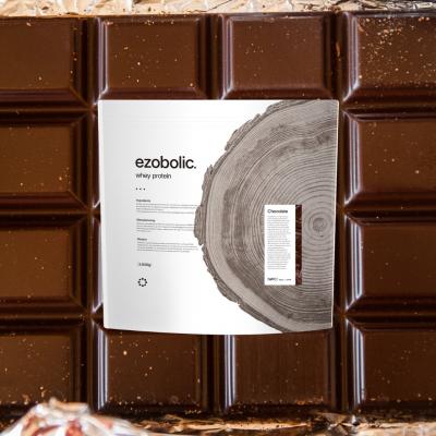 ふるさと納税 下関市 【定期便 3回】チョコレート風味 EZOBOLIC プロテイン 3kg LG303-A