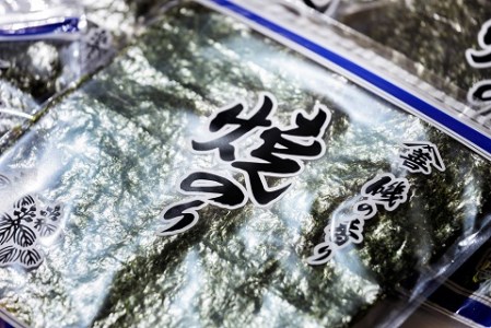 愛知産　ご家庭用焼のり　100枚(10枚入×10袋)・Y073-18-1