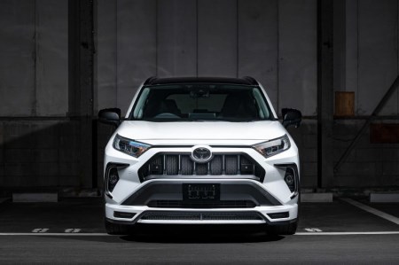 【ソナー無車用】 【トヨタ 50系 RAV4】 ラヴライン フロントグリル （AES製） 【つや消し ブラック仕様】 2411-4710 