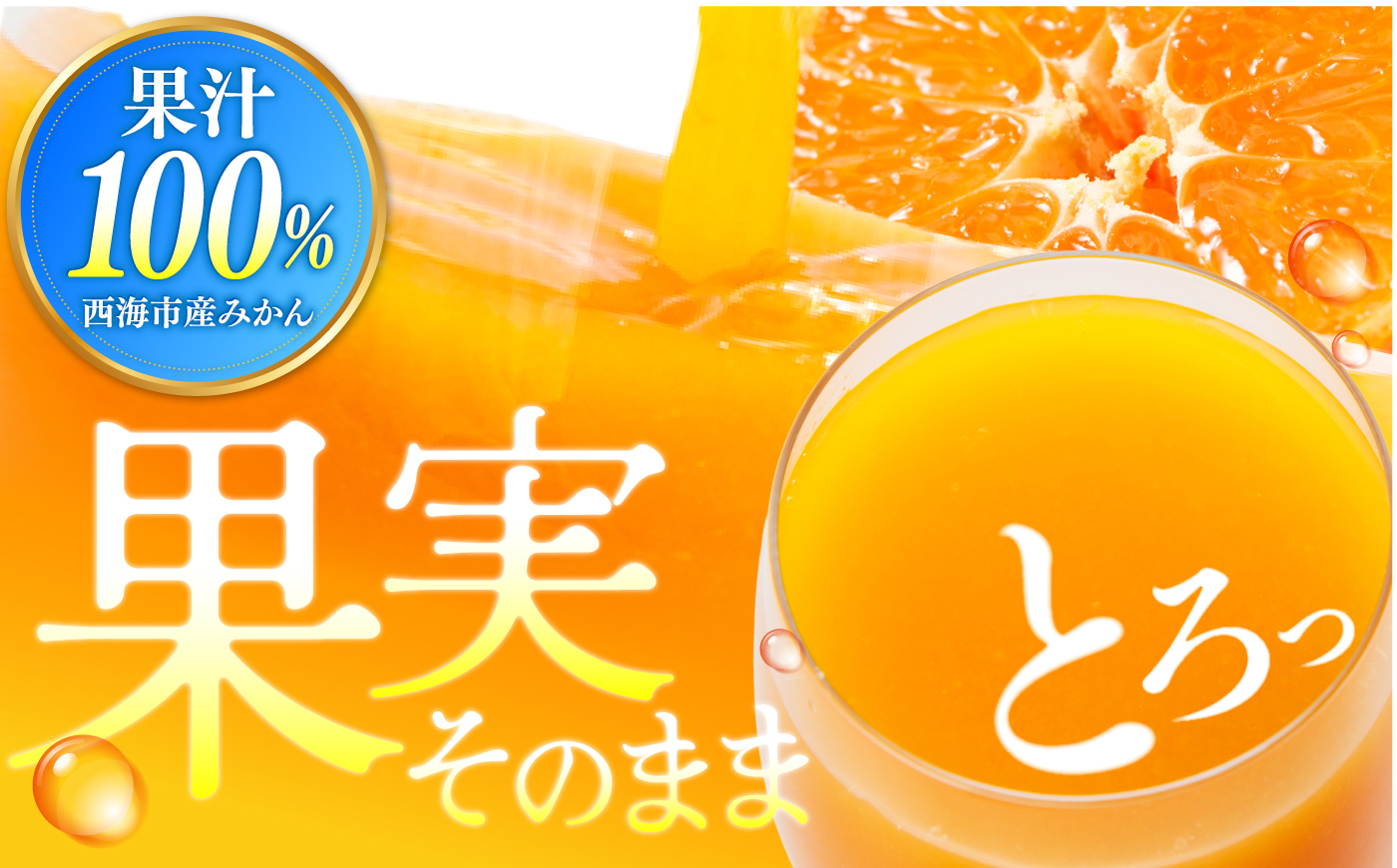 【先行予約】【3回定期便】 原口みかん ジュース 「ソレイユのしずく」 720ml ＜大島造船所 農産グループ＞ [CCK042]