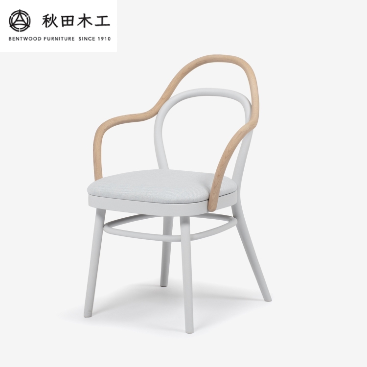 【秋田木工】ダイニングチェア「magekko」【際立つ曲木の魅力】【秋田木工】[F7405]