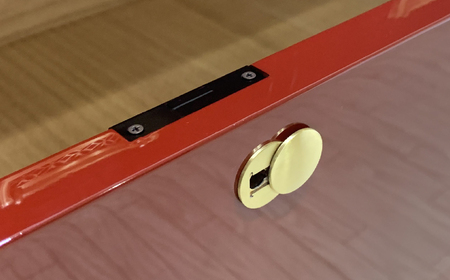 桐モダンチェスト 90巾三の三 古代朱 《創業明治2年 田中家具 謹製》 家具 伝統 暮らし インテリア 人気 ランキング おすすめ ギフト 故郷 ふるさと 納税 福島 ふくしま 二本松市 送料無料【