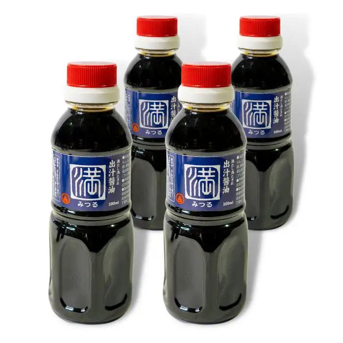 No.321 皓介オリジナル三河風甘口だし醤油「満」300ml×4本（CAS冷凍）