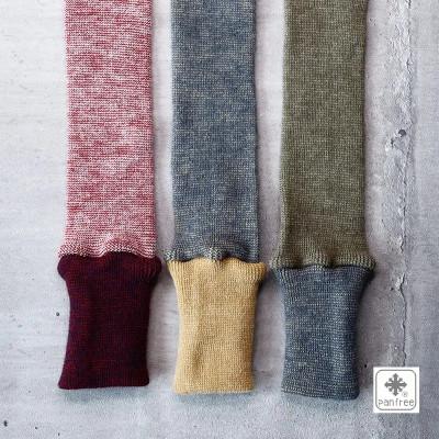 ふるさと納税 田原本町 アームウォーマー ニュアンスカラー切り返しパターン　レッド&エンジ |  | 02