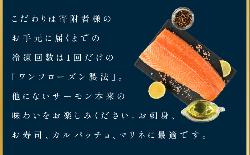 ノルウェー産 プレミアム アトランティックサーモン 1kg 【2～5柵 訳あり サイズ不揃い 上質 刺身 海鮮丼 サラダ 冷凍 物価高応援】 G1890