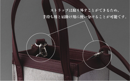 りんごレザー RingoLeather(登録商標) MINI TOTE BAG 【 赤 】 株式会社SORENA ミニトートバッグ 信州 69500円 長野県 飯綱町