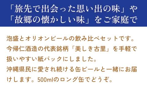 オリオンビールロング缶＆琉球泡盛 20度