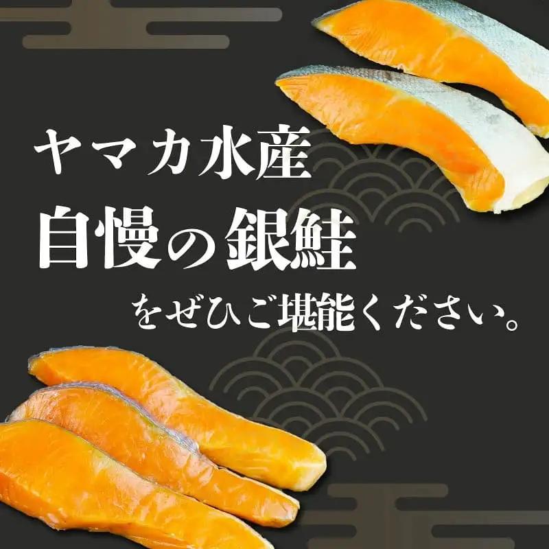 【 スピード発送 】 銀鮭 切り身 塩銀鮭 約1.0kg 鮭 さけ しゃけ ヤマカ水産