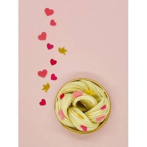 富山県砺波市　柿里商店「knot charm Heart2」　ハートあふれる手延べそうめん【1612318】