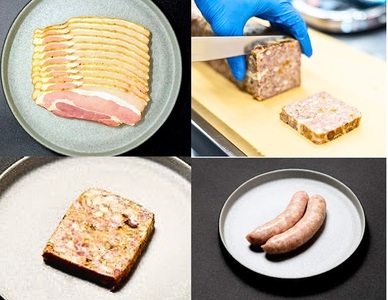 C207 世界２位の職人が作るシャルキュトリー８品セット【シャルキュトリ ハム ベーコン ソーセージ コンビーフ テリーヌ オードブル Rossignol ロシニョール 国内製造 自家製 セット お取