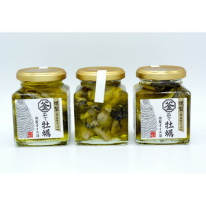 釜茹で牡蠣燻製オイル漬け　155g×3瓶_惣菜・加工品  缶詰・瓶詰 _【配送不可地域：離島】【1310718】