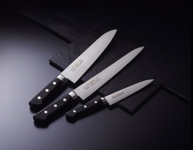 MV口金 本職用牛刀（240mm）包丁 関市 刃物 キッチン 料理 ステンレス マサヒロ