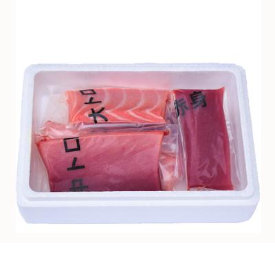 ふるさと納税 すさみ町 【年末12/25〜30発送予定】和歌山県串本産　本マグロ(養殖)トロ&赤身セット　500g(冷凍) |  | 01