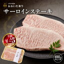 【ふるさと納税】【贈答用】A4~A5等級おおいた和牛サーロインステーキ400g（200g×2枚）