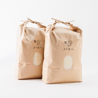 ふるさと納税 津山市 【令和7年産】岡山県産　かき殻米　白米10kg |  | 01