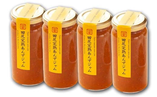 ジャム 田尻完熟あんずジャム 4本セット ジャム 果物 あんず パン 甘い 菓子 朝ごはん 広島県福山市/有限会社勉強堂 [BAFL002]