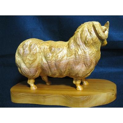 ふるさと納税 高山市 飛騨一位一刀彫十二支　未(中) f136 |  | 02