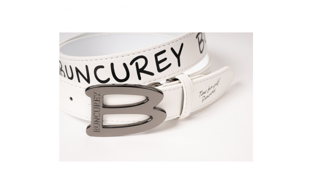 BUNCUREY ロゴPTベルト(BM23SS-08-021)〈ブラック〉