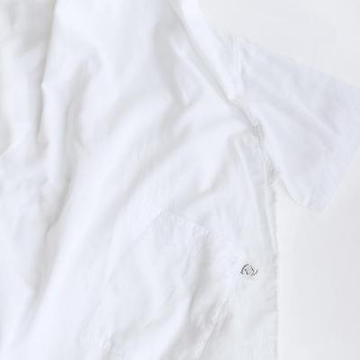ふるさと納税 京都市 【大東寝具】ガーゼビッグTシャツ 2重合わせ フリーサイズ chambre de D KYOTO |  | 02