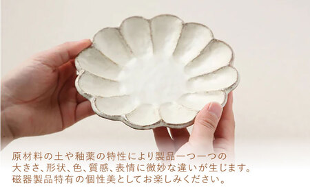 【美濃焼】リンカ 15.5プレート ペアセット 白練×桃練【カネコ小兵製陶所】【TOKI MINOYAKI返礼品】食器 ケーキ皿 副菜皿 取り皿 ランチ ディナー ティータイム ギフト プレゼント シ