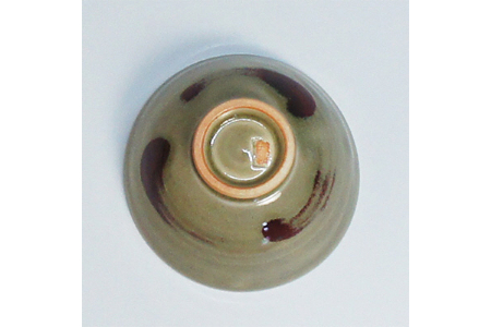 辰砂使い土灰釉 ご飯茶碗2点セット [0073]