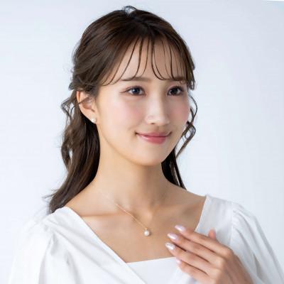 ふるさと納税 神戸市 【響】無調色 アコヤパール K18 イエローゴールド ペンダントトップ |  | 02