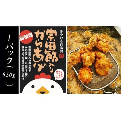 ふるさと納税 土佐清水市 宗田節入りからあげ(冷凍950g)×1パック　揚げるだけ おつまみ お弁当 惣菜【R00071】