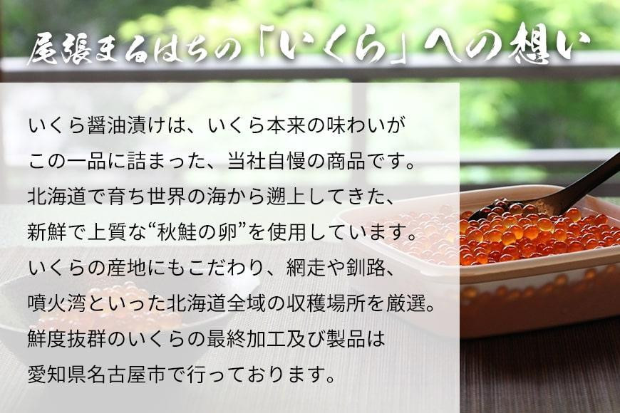 【父の日】いくら 醤油漬け 500g（250g×2P） 北海道 鮭卵 訳あり 化粧箱入 冷凍 尾張まるはち