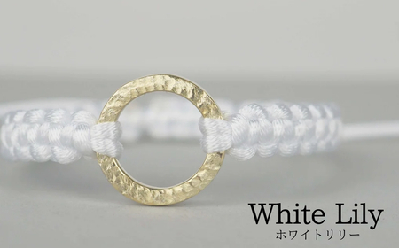 Bracelet -The SUN- White Lily ゴールド ブレスレット【ホワイトリリー】