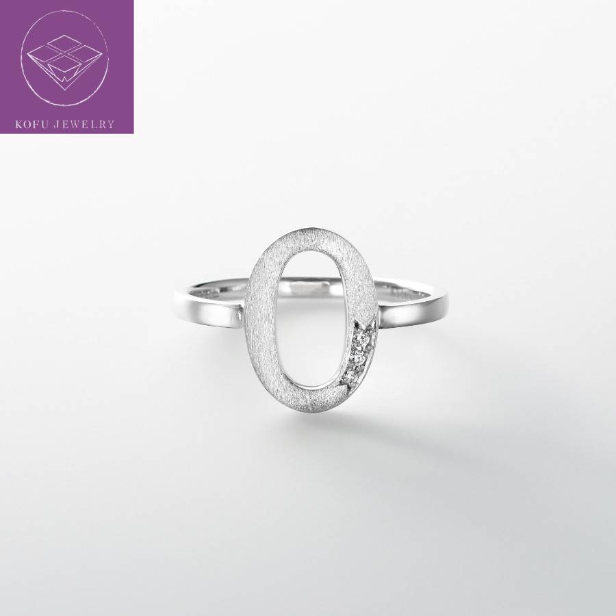 ＜nokim＞K14WG ダイヤモンド リング hajimari　diamond ring KNR-19WG